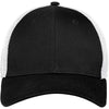 New Era 39THIRTY Black/White Stretch Mesh Cap