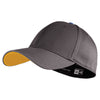 New Era Graphite/Gold Interception Cap