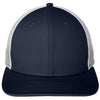 New Era Deep Navy/White Snapback Low Profile Trucker Cap