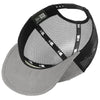 New Era Heather Grey/Black Snapback Low Profile Trucker Cap