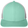 New Era Mint/White Snapback Low Profile Trucker Cap