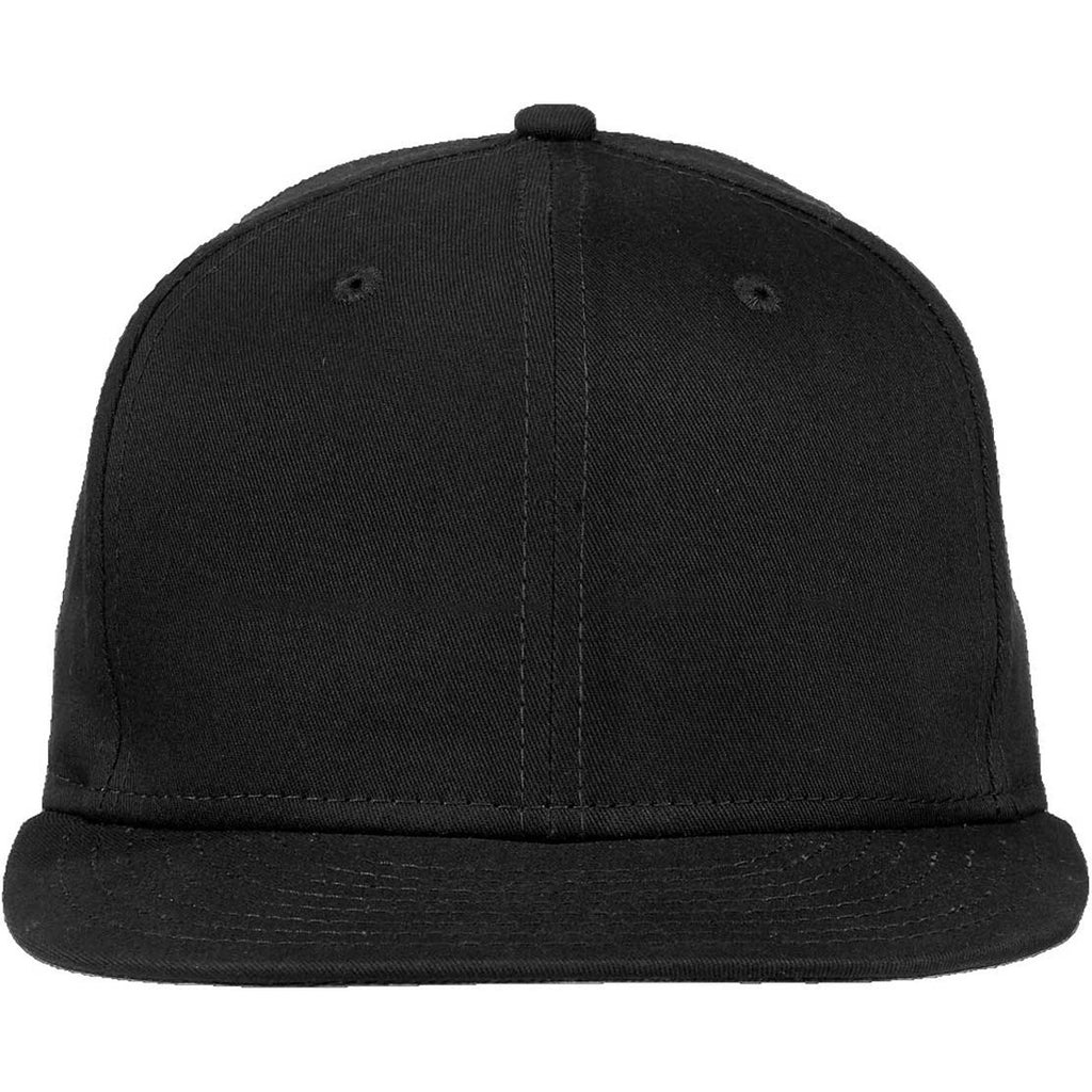 New Era 9FIFTY Black Flat Bill Snapback Cap