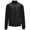 Levelwear Men's Black Hatch Full Zip Jacket