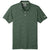 New Era Men's Dark Green Twist Slub Polo