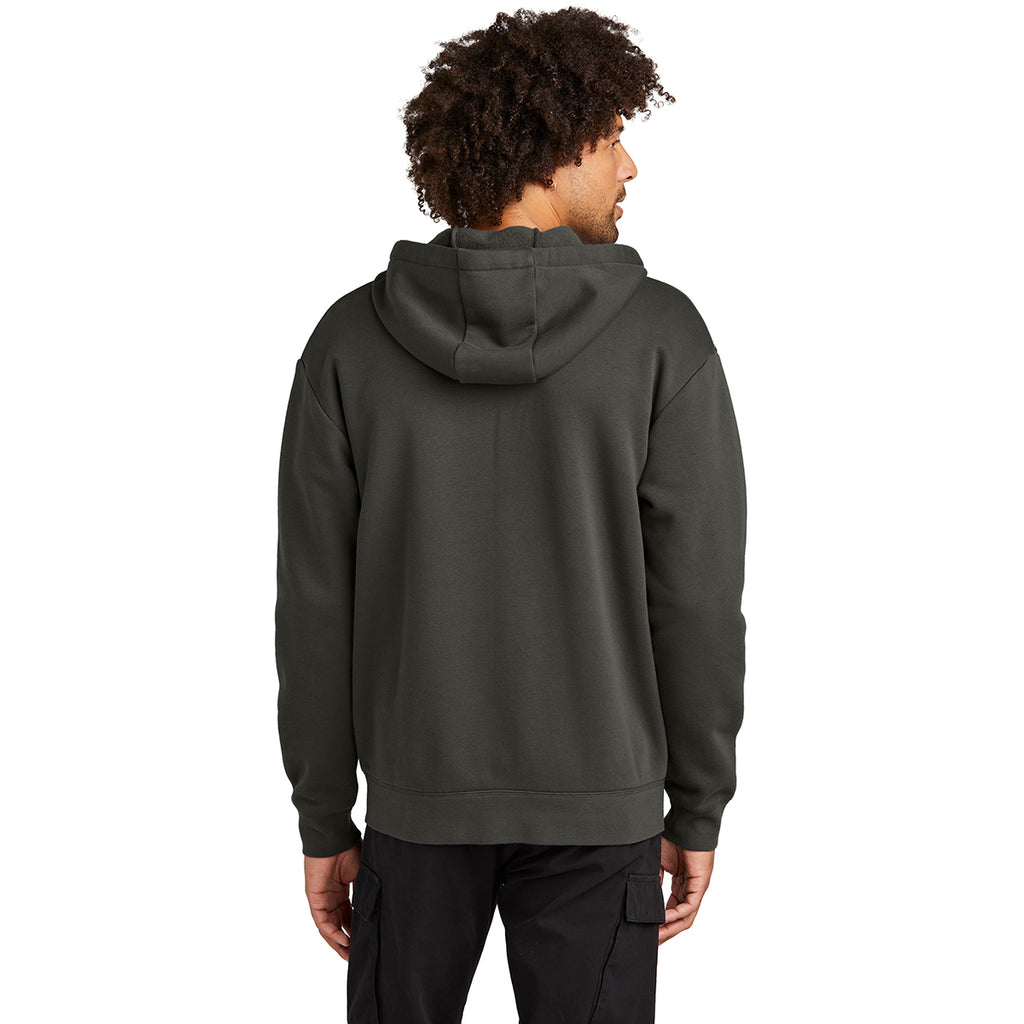 New Era Men's Graphite Heritage Fleece Full-Zip Hoodie