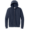 New Era Men's True Navy Heritage Fleece Full-Zip Hoodie