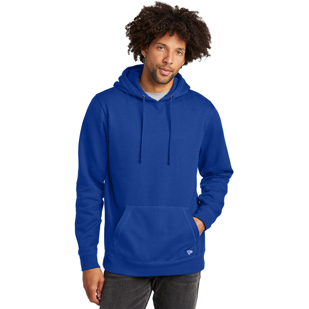 New Era Men's Royal Comback Fleece Pullover Hoodie