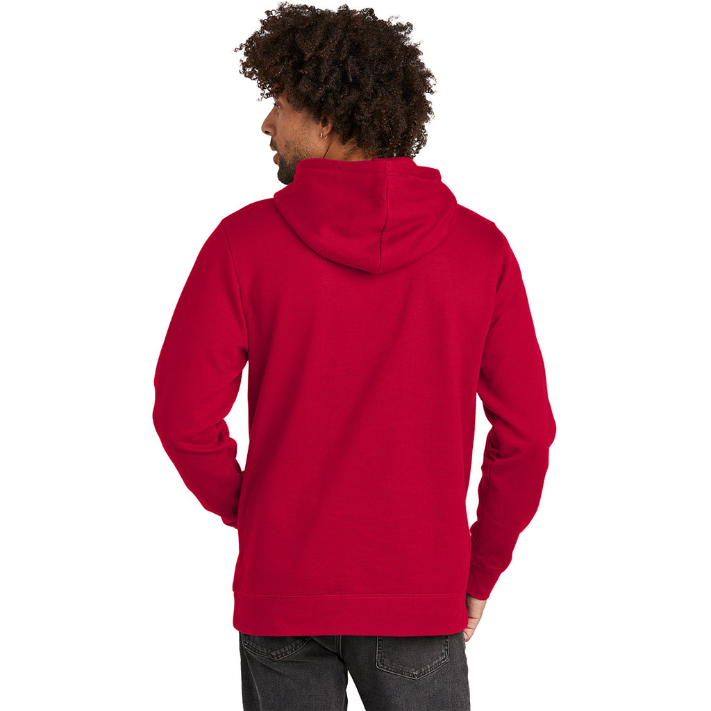 New Era Men's Scarlet Comback Fleece Pullover Hoodie