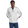 New Era Men's White/Black Track Jacket