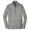 The North Face Men's Asphalt Grey Heather Tech Quarter Zip Fleece