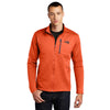 The North Face Men's Zion Orange Heather/Urban Navy Skyline Full-Zip Fleece Jacket