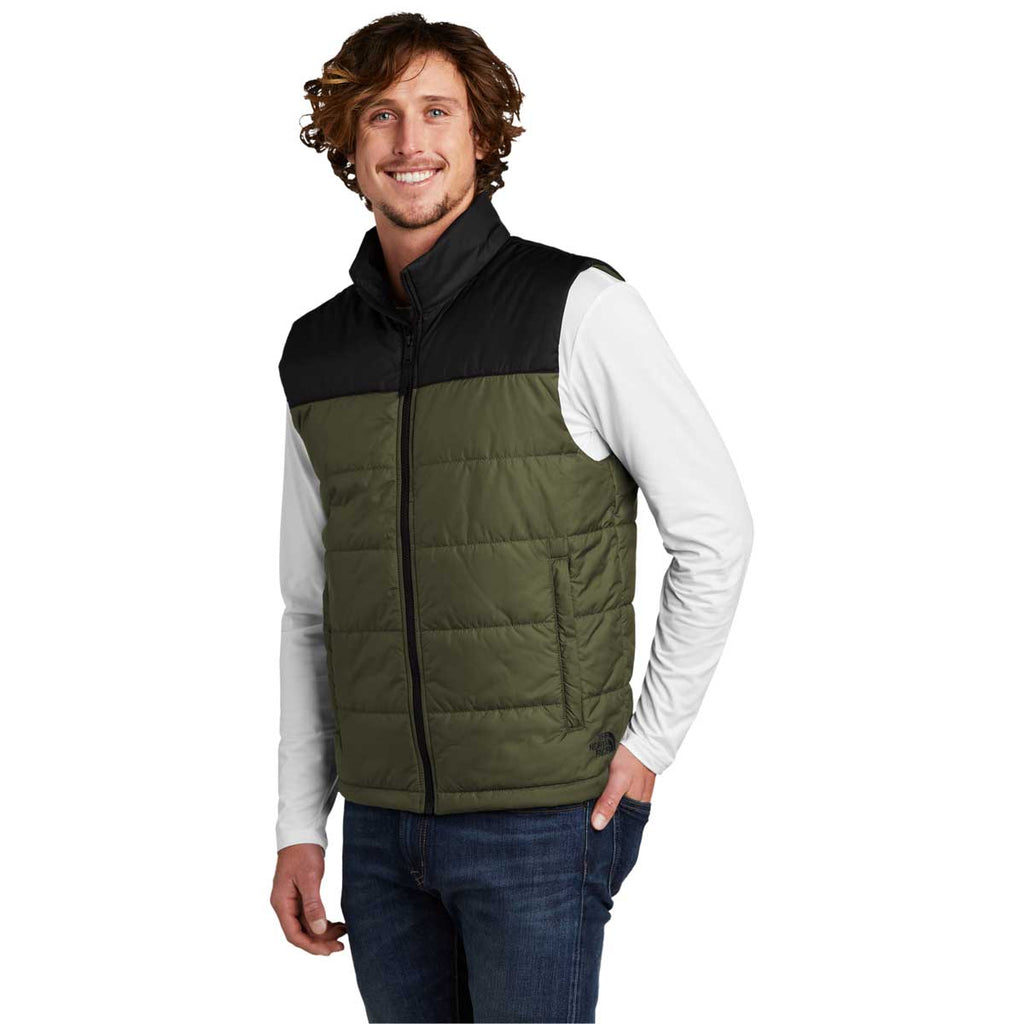 The North Face Men's Burnt Olive Green Everyday Insulated Vest