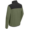 The North Face Men's New Taupe Green/ TNF Black Glacier 1/4-Zip Fleece