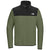 The North Face Men's New Taupe Green/ TNF Black Glacier 1/4-Zip Fleece