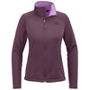 The North Face Women's TNF Blackberry Wine Chest Logo Ridgewall Soft Shell Jacket