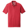 Nike Men's Gym Red Dri-FIT Hex Textured Polo