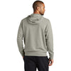 Nike Men's Dark Grey Heather Club Fleece Sleeve Swoosh Full-Zip Hoodie