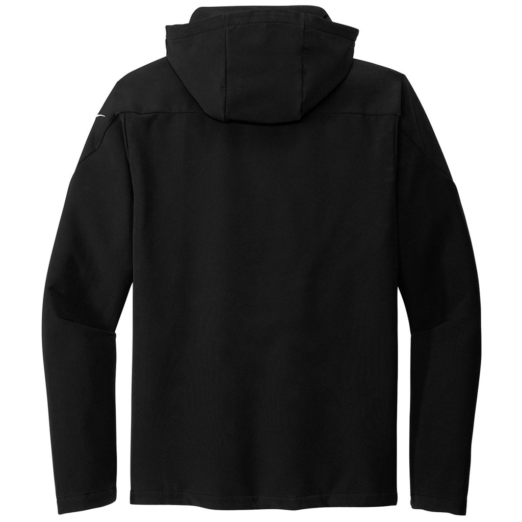 Nike Men's Black Hooded Soft Shell Jacket