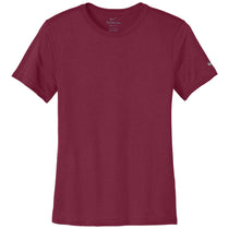 Nike Women's Team Maroon Swoosh Sleeve rLegend Tee