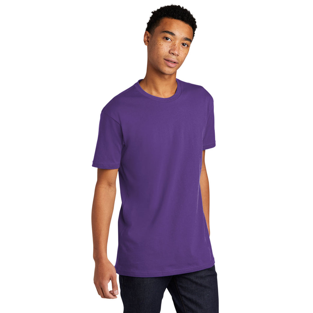 Next Level Unisex Purple Rush Cotton Tee