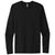 Next Level Men's Black Cotton Long Sleeve Tee