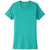 Next Level Women's Tahiti Blue Cotton Boyfriend Tee