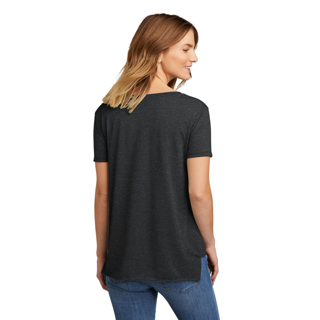 Next Level Women's Charcoal Festival Scoop Neck Tee