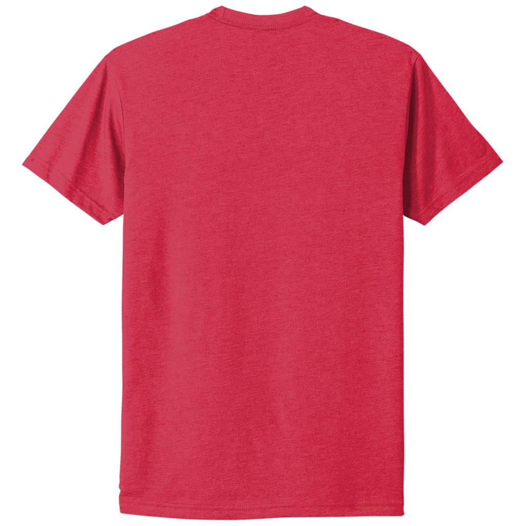 Next Level Unisex Red CVC Tee