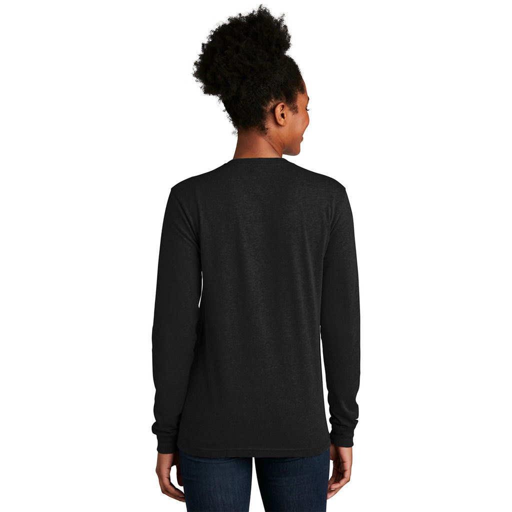 Next Level Apparel Unisex Black CVC Long Sleeve Tee