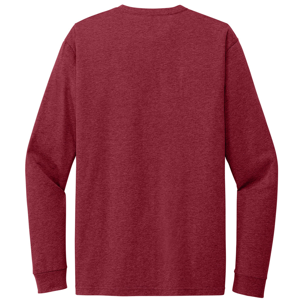 Next Level Apparel Unisex Cardinal CVC Long Sleeve Tee