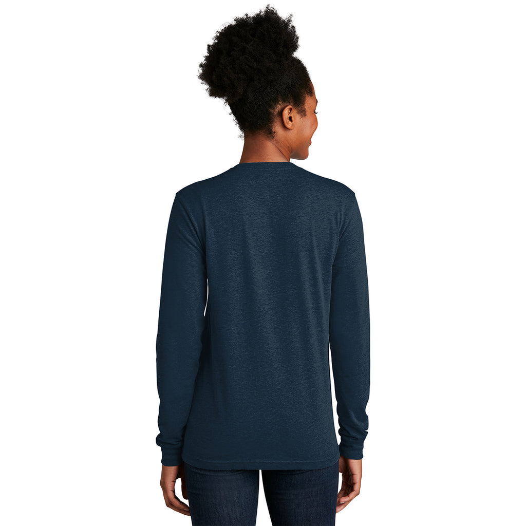 Next Level Apparel Unisex Midnight Navy CVC Long Sleeve Tee