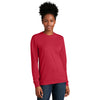 Next Level Apparel Unisex Red CVC Long Sleeve Tee