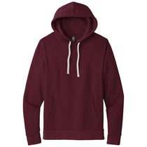 Next Level Unisex Maroon Beach Fleece Pullover Hoodie