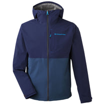 Vineyard Vines Men's Blue Blazer On-The-Go Packable Rain Shell