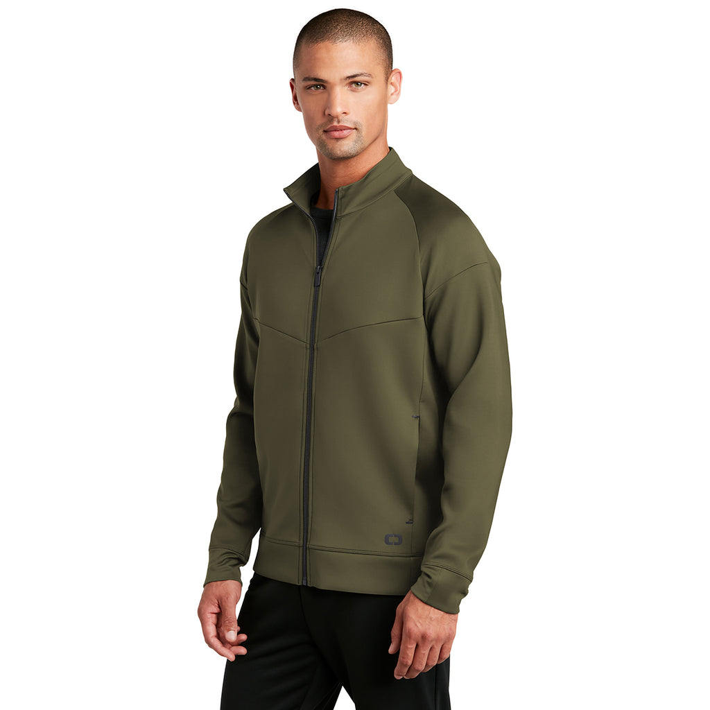 OGIO Endurance Men's Deep Olive Modern Performance Full-Zip