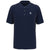 Original Penguin Men's Black Iris Blue Solid Polo