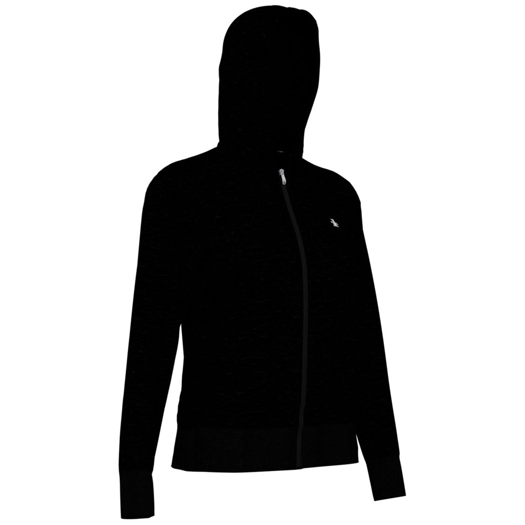 Original Penguin Women's Caviar Black Full Zip Hoodie