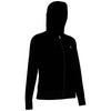 Original Penguin Women's Caviar Black Full Zip Hoodie