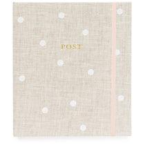 Sugar Paper Flax and White Dot Address Book