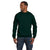 Hanes Unisex Deep Forest 7.8 oz. EcoSmart 50/50 Fleece Crew