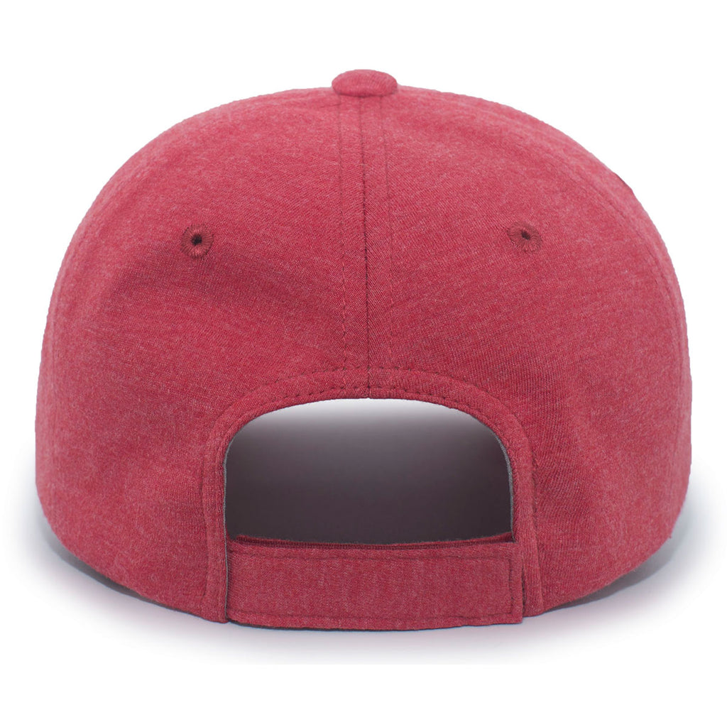 Pacific Headwear Scarlet Heather Repreve Eco Cap