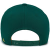 Pacific Headwear Dark Green/Gold Coolcore Sildline Snapback Cap