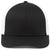 Pacific Headwear Black/White/Black Fusion Trucker Cap