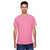 Hanes Men's Neon Pnk Heather 4.5 oz. X-Temp Performance T-Shirt