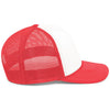 Pacific Headwear White/Red/Red Foamie Fresh Trucker Cap