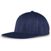 Pacific Headwear Navy Heather Premium Acrylic/Wool Blend FlexFit Cap