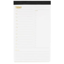 Sugar Paper Black Small Today Pad