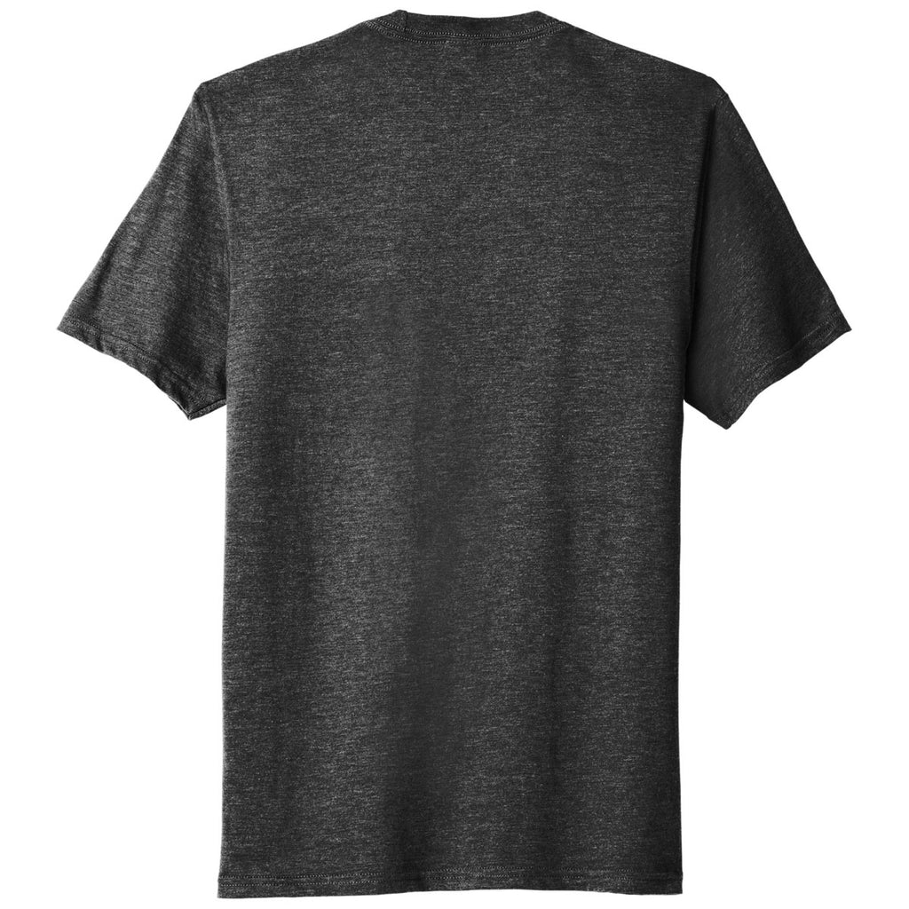 Port & Company Men's Black Heather Tri-Blend Tee