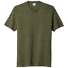 Port & Company Men's Military Green Heather Tri-Blend Tee