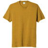 Port & Company Men's Ochre Yellow Heather Tri-Blend Tee